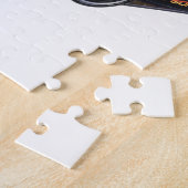 Supercar in Schwarz und Gelb Puzzle (Seite)