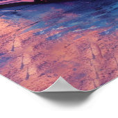 Supercar Motivation - Cyberpunk, Hustle, Erfolg Poster (Ecke)