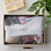 Supercar Racing Car Decoupage Seidenpapier (Geschenk)