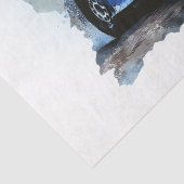Supercar Racing Car Decoupage Seidenpapier (Detail)