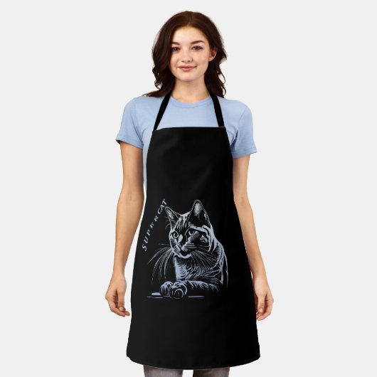 Supercat Schürze (Getragen)