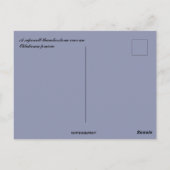 Supercell-Gewitter über einem Oklahoma Prairie Postkarte (Rückseite)