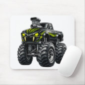 Supercharged Snake-Eye-Monstertruck Mousepad (Mit Mouse)