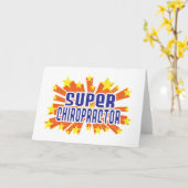 Superchiropraktor Karte (Gelbe Blume)