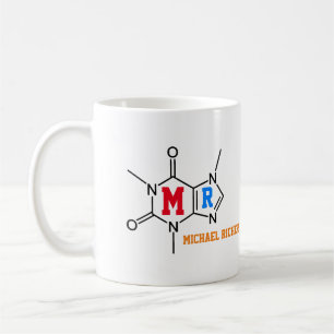 Supercoffein-Drinker-Molekül Kaffeetasse