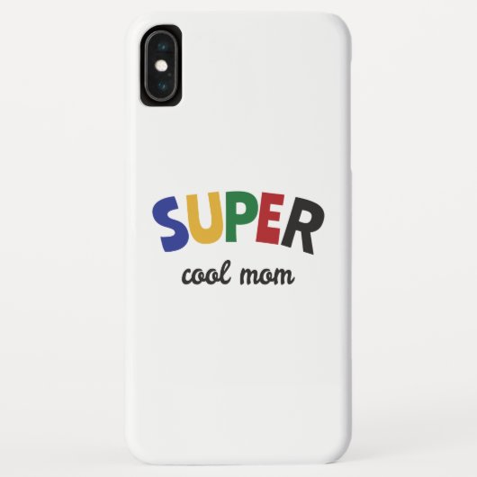 Supercoole Mutter Case-Mate iPhone Hülle (Rückseite)