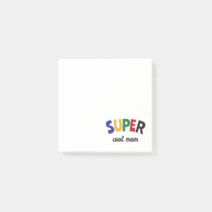 Supercoole Mutter Post-it Klebezettel