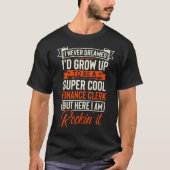 Supercooler Finanzbeamter T-Shirt (Vorderseite)