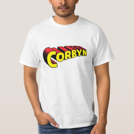 SuperCorbyn T-Shirt (Vorderseite)
