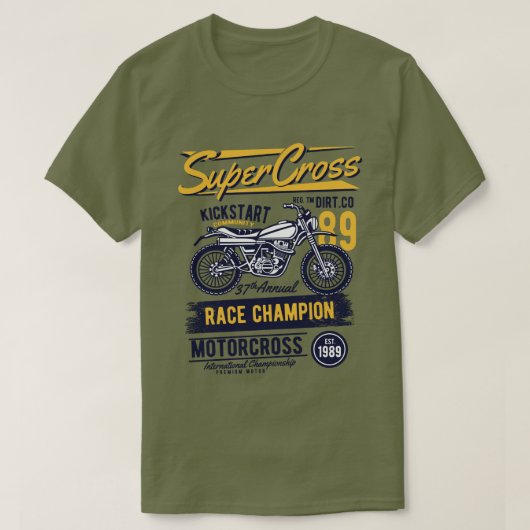SuperCross MännerT - Shirt (Design vorne)