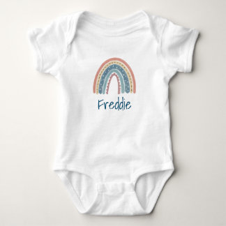 Supercute Boho Regenbogen Baby Bodysuit Strampler
