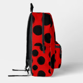 Supercute Ladybug Spots Bedruckter Rucksack (Links)