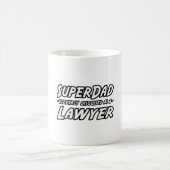 SuperDad.. Anwalt Kaffeetasse (Mittel)