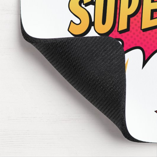 Superdad Comic Retro Pop Art | Mauspad (Ecke)