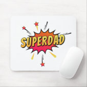 Superdad Comic Retro Pop Art | Mauspad (Mit Mouse)