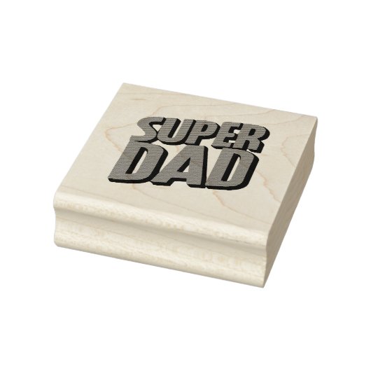 Superdad Gummistempel (Stempel)