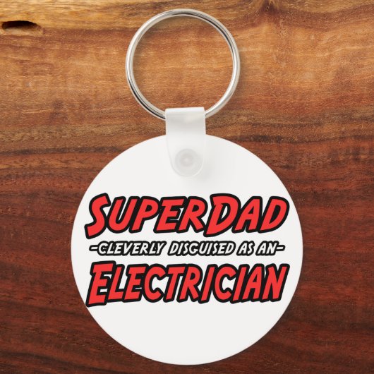 SuperDad... Schlüsselanhänger (Vorderseite)