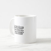SuperDad...Scientist Kaffeetasse (Vorderseite Links)