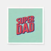 Superdad Serviette (Vorderseite)