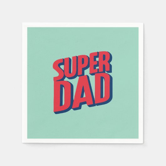 Superdad Serviette (Vorderseite)