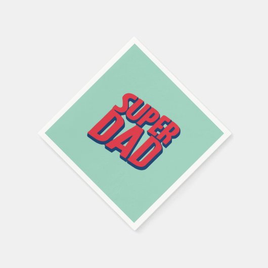 Superdad Serviette (Ecke)