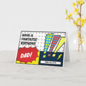 SuperDad-Tageskarte Karte (Gelbe Blume)