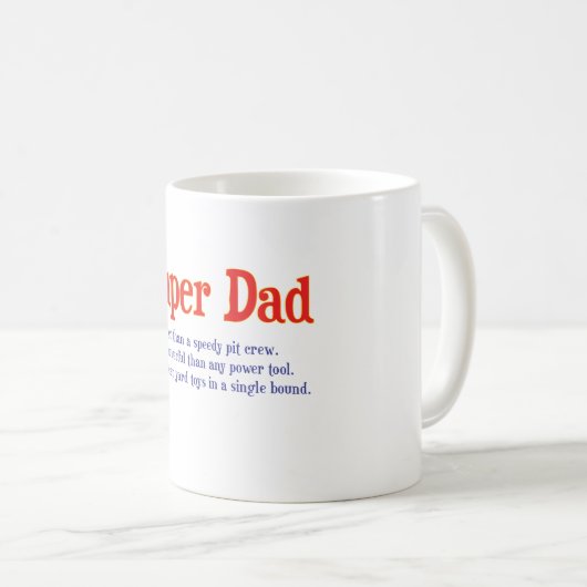 Superdad Tasse (VorderseiteRechts)