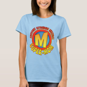 Superdamen-Wecker-T - Shirt der Mama-Mutter Tages