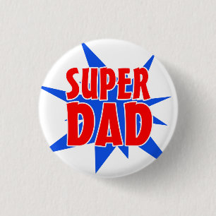 Superder vatertags-Knopf Vater- Button