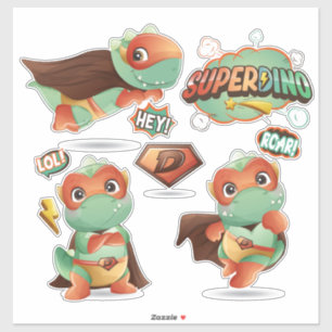 SuperDinos Sticker