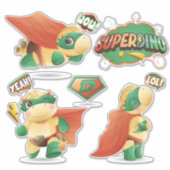 SuperDinos Sticker (Vorderseite)