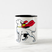Superdog Krypto Zweifarbige Tasse (Mittel)
