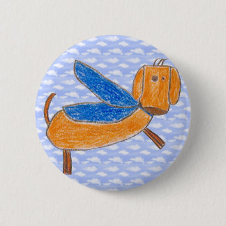 Superdog (Maggie) Knopf Button
