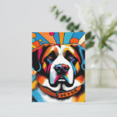 Superdog Super Hund Rettungs-Party Einladungen PCs (Stehend Vorderseite)