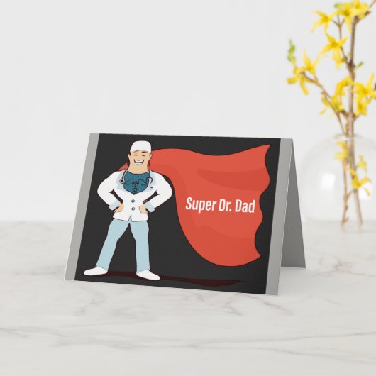 Superdr. Vati Karte (Gelbe Blume)