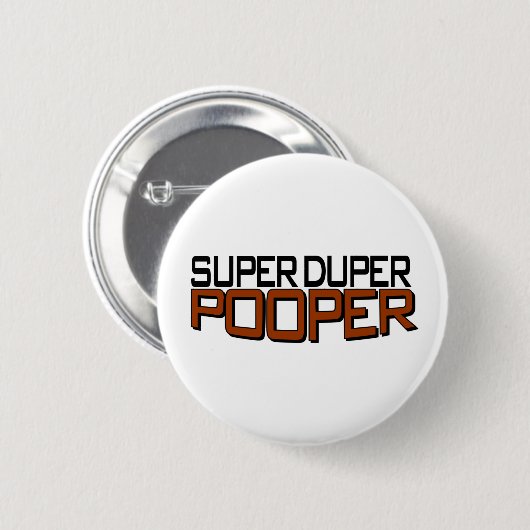 SuperDuper Pooper Button (Vorne & Hinten)