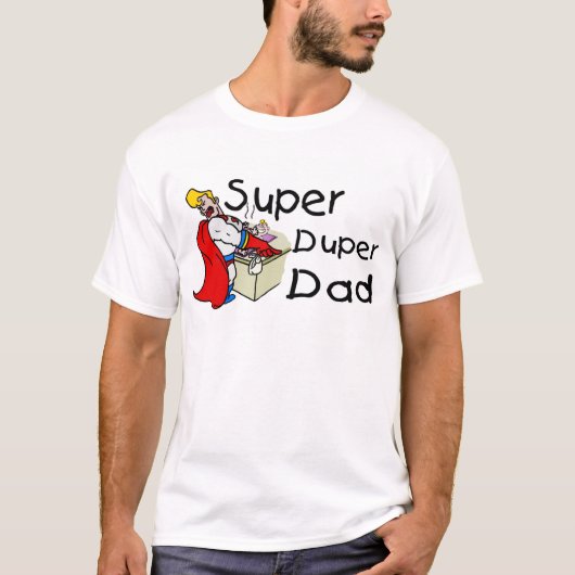 SuperDuper Vater (1) T-Shirt (Vorderseite)