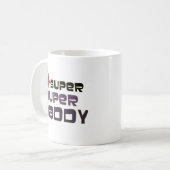 SuperDuper Vater Kaffeetasse (Vorderseite Links)