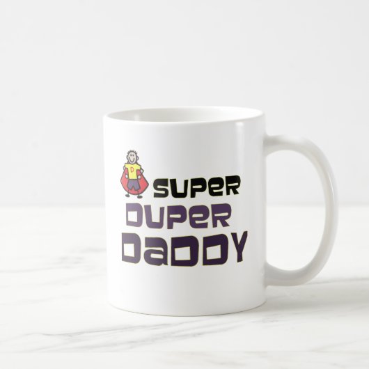 SuperDuper Vater Kaffeetasse (Rechts)