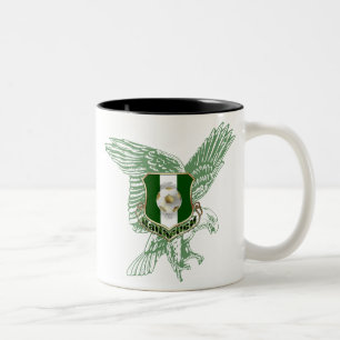 SuperEagles verblaßte Fußballgeschenke Eagles Zweifarbige Tasse