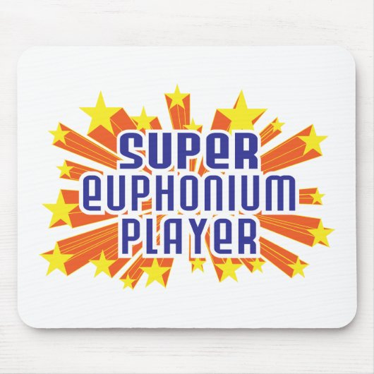 Supereuphonium-Spieler Mousepad (Vorne)