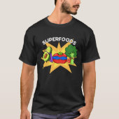 Superfood Funny Gemüse Puppe T-Shirt (Vorderseite)