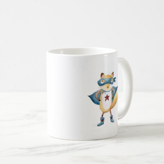 SuperFox! Kaffeetasse (VorderseiteRechts)