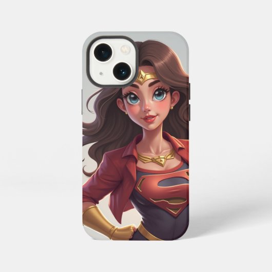 Superfrau Phonecase iPhone Hülle (Rückseite)