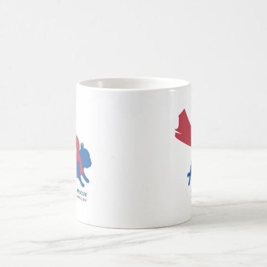 SuperFrenchie Kaffeetasse (Mittel)