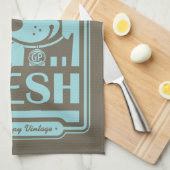 SUPERfrisches Geschirrtuch (Viertel Falte)