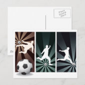 Superfußball Postkarte (Vorne/Hinten)