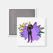 SuperGay! Magnet (Vorderseite/Rückseite)
