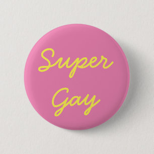 SuperGay Pride-Knopf Button