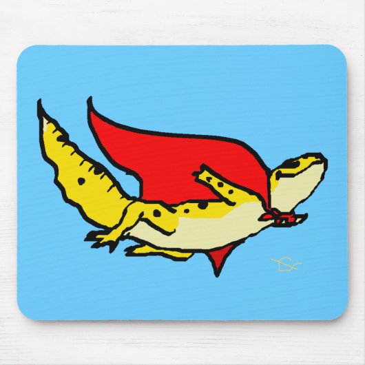 SuperGecko Mousepad (Vorne)
